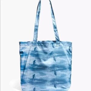 Madewell Recycled Reusable Tote in Wave Rider